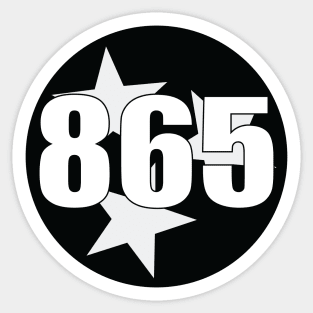 Tennessee - 865 Sticker